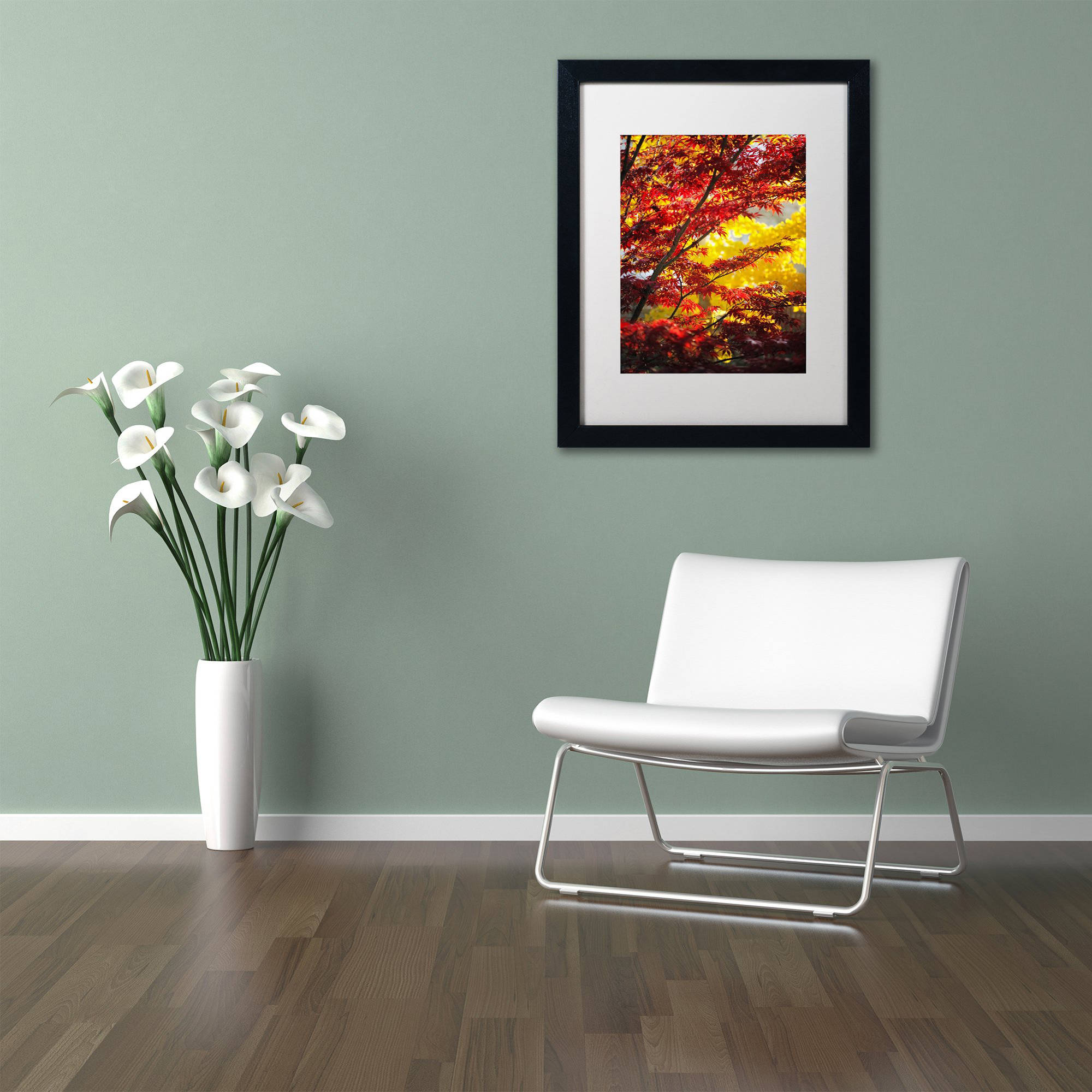 Trademark Fine Art "I Believe" Canvas Art by Philippe Sainte-Laudy White Matte, Black Frame