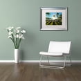 thumbnail image 3 of Trademark Fine Art "Dominican Sunset" Canvas Art by Yale Gurney, White Matte, Silver Frame, 3 of 4