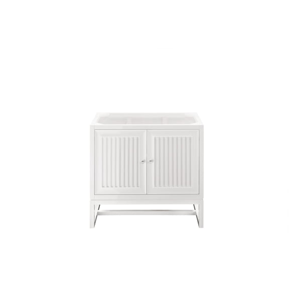 James Martin Vanities E645-V36 Athens 36" Single Basin Hardwood Vanity Cabinet Only -