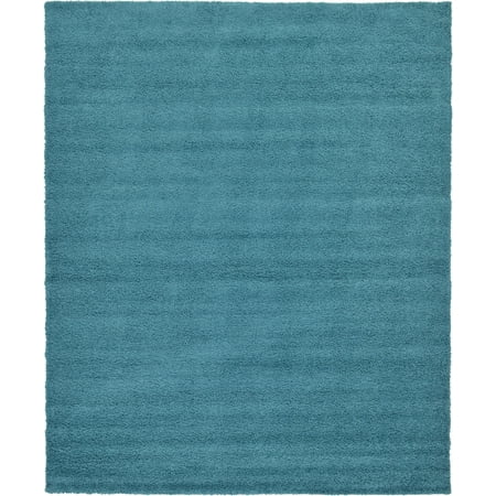 Unique Loom Solid Shag Contemporary Area Rug or Runner