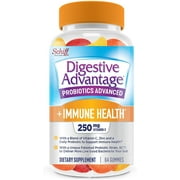 (2 Pack) Digestive Advantage Digestive Advantage Probiotic + Immunity Gummies 64 Gummy