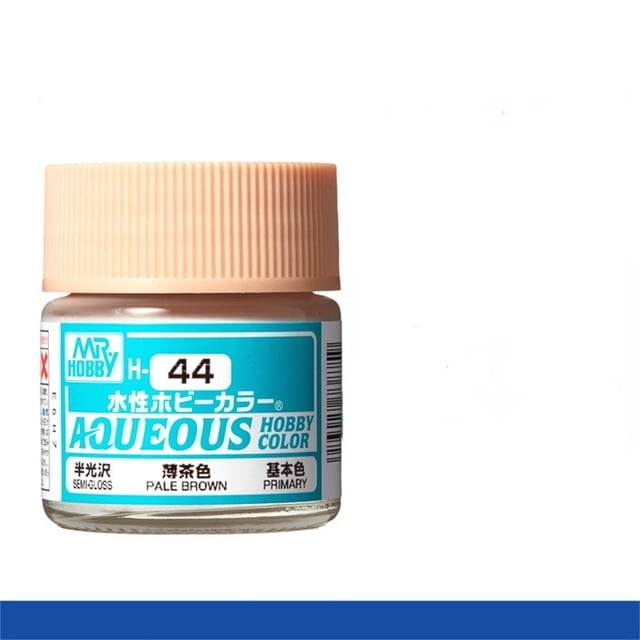 Mr. Hobby Aqueous H44 Semi-Gloss Skin Tone Acrylic Paint 10ml for Scale Models & Miniatures