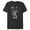 Dark Heather, variant on Mickey Mouse with American Flag USA Fourth of July - Short Sleeve Blended T-Shirt for Adults - Customized-Dark Heather