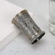 thumbnail image 4 of Vaso de chupito de whisky antiguo, vaso de chupito de whisky, copa de trago de whisky de metal vintage, mini taza en relieve a mano, 4 of 4