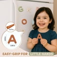 thumbnail image 3 of Alfabeto de silicona JoyCat con letras magnéticas para niños de 1 año o más, 3 of 9