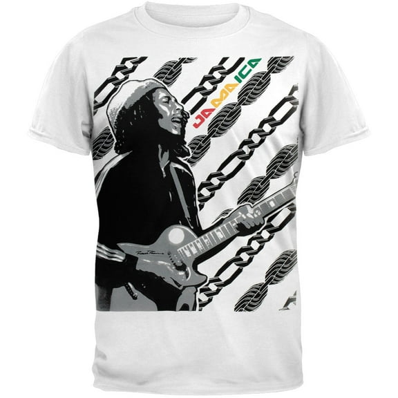 Bob Marley Men's Jamaica Soft Short Sleeve T Shirt