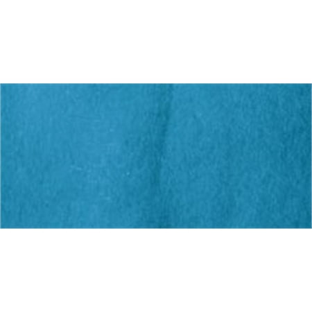 Natural Wool Roving .3oz-Teal, Pk 3, Clover