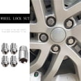 thumbnail image 4 of 4pcs Universal Wheel Lock Lug Nuts Anti Theft Locking Nuts with 1pc Sleeve, 4 of 8