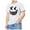 White, variant on Hienoo Toddler Boys T Shirt Short Sleeve Breathable Graphic Tshirt Versatile Pullover T-Shirt