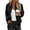 Black, variant on Zeagoo Women's Bomber Jacket Casual Coat Zip Up Spring Fall Clothes with Pockets