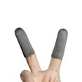 thumbnail image 1 of 6 Pieces Gaming Finger Sleeve Touchscreen Thumb Sleeve Sensitive Sweat-proof Breathable Finger Sleeve for Gaming, 1 of 7