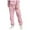 Pink, variant on TOWED22 Men's Fleece Sweatpants Lightweight Cotton Tapered Joggers Workout Running Sweat Pants with Pockets(Pink,XXXL)