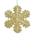 thumbnail image 2 of Vickerman 9" Silver Styrofoam Glitter Snowflake Christmas Ornament, 2 of 4