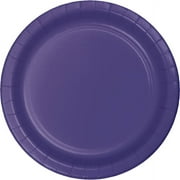 Purple Paper Dessert Plates, 24-Pack