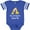 Football Blue and White, variant on Inktastic Grandma Loves Me Girls Giraffe Granddaughter Girls Baby Bodysuit