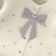 thumbnail image 5 of Conjuntos de blusas y camisas de cuello redondo y manga larga Conjunto de suéter de punto con diamantes de imitación para niña de invierno Conjunto de cárdigan para niña Conjunto de dos piezas Top y f, 5 of 6