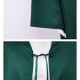 thumbnail image 4 of JOANKDMI Unisex Halloween Cape Long Hooded Cloak Full Length Solid Flowy Costume Robe for Role Play Party Dress Up Witchcraft Wizard Apparel, 4 of 4