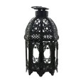 thumbnail image 2 of Decoración colgante de farol de vela decorativa, portavelas de farol marroquí, candelabro hueco para decoración del hogar de mesa de Patio, 2 of 8