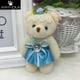thumbnail image 3 of Para regalo de Navidad, nuevo, 12 CM, 10 unids/lote, juguetes de algodón pp para niños, muñeco de peluche, mini osito de peluche pequeño, ramos de flores, oso para boda, 3 of 4