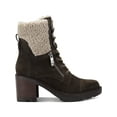 thumbnail image 2 of Marc Fisher Womens Lansly Faux Fur Lug Sole Lace-Up Boot, 2 of 4