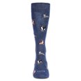 thumbnail image 2 of MeMoi Men's Hip Cool Cats Bamboo Blend Novelty Crew Sock - Mens - Male, 10-13, Dark Denim Heather, 2 of 7