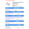 thumbnail image 2 of Cabin Air Filter - Compatible with 2000 - 2004 Toyota Avalon 2001 2002 2003, 2 of 2