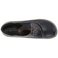 thumbnail image 5 of Womens Closed-Back Hand-Painted Leather Clogs - Navy - European Size 40, 5 of 8