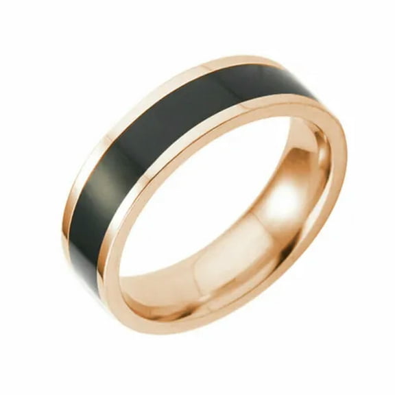 QQTDFG Stainless Steel Women Men Silver/Gold Rings Wedding Band Jewelry Gift Size 6-12-#11 Style-4-7