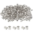 thumbnail image 1 of Uxcell 500 Pcs Cuentas de Tubo Crimpado, 2.5x2.5mm Cuentas de Cobre para Detener, Cuentas Espaciadoras Pequeñas para Aretes, Collares, Pulseras, Colgantes, Manualidades de Bricolaje, Plata, 1 of 6