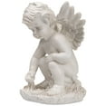 thumbnail image 4 of Northlight Reaching Cherub Angel Outdoor Garden Statue - 12", 4 of 6
