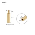 thumbnail image 2 of M2 x 10 mm + 3 mm Male to Female Hex Brass Spacer Standoff 50 Pcs, 2 of 4
