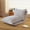 Gray, variant on Villeston Convertible Flip Floor Sofa Bed - Adjustable Backres With Pillows, Tatami Mat To Chair, Space-saving For Small Apartment, Living Room, Meditation,Beige