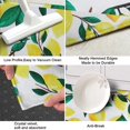 thumbnail image 3 of Yellow Lemon Fruit Branches White Pattern Kitchen Rug Mat,Kitchen Runner Rugs Non Skid Washable,Decorative Kitchen Floor Mats for Kitchen,Sink,Laundry,17"X47", 3 of 5