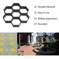 thumbnail image 3 of Diy Reusable Cement Concrete Form, Stone Sidewalk Design Paving Stone Garden Patio Driveway Decor, 3 of 5