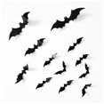 thumbnail image 1 of Paquete de 36 pegatinas de pared de Halloween, adornos tridimensionales de PVC, calcomanías de escena, carteles decorativos extraíbles, papeles, decoración del hogar Inevent HA008989-00, 1 of 6