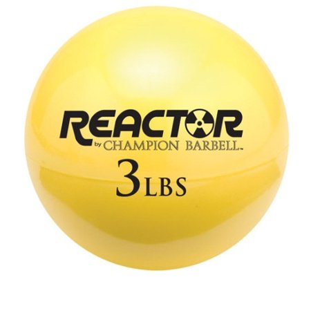 Medicine Ball by Champion, Yellow - 3 Lb