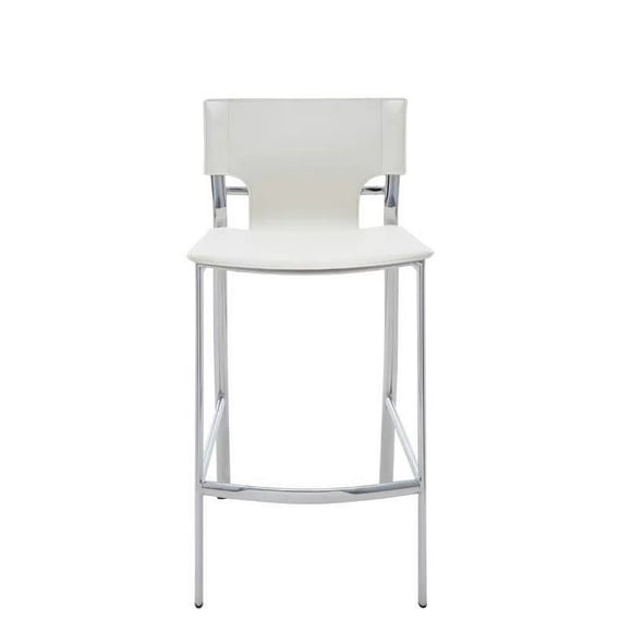 Venice Counter Stool in White