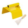 thumbnail image 3 of CarpNettore Landscape Curb Trowel Concrete Curb Tool Plasterer Multifunctional Margin Finish Beveled Edge Yellow, 3 of 9