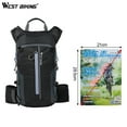 thumbnail image 2 of Waterproof Bicycle Bag Cycling Backpack,2PC Grey, 2 of 2