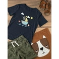 thumbnail image 3 of Cute Pirate Animal T-Shirt Toddler -Image by Shutterstock,  4 Toddler, 3 of 4