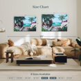 thumbnail image 4 of Elephant Stock Pathway Paradise Wall Art - Horizontal Canvas Wall Art - Bedroom Wall Decor - Beach Canvas - Turquoise And Green Decor By Scott Westmoreland - 39" x 26", 4 of 8