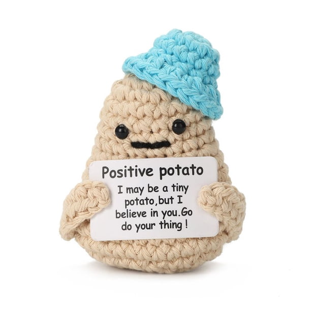 Juguete Inspi para Tejer Patata Positiva Divertida Que Brilla en Creativo La Del Rojo