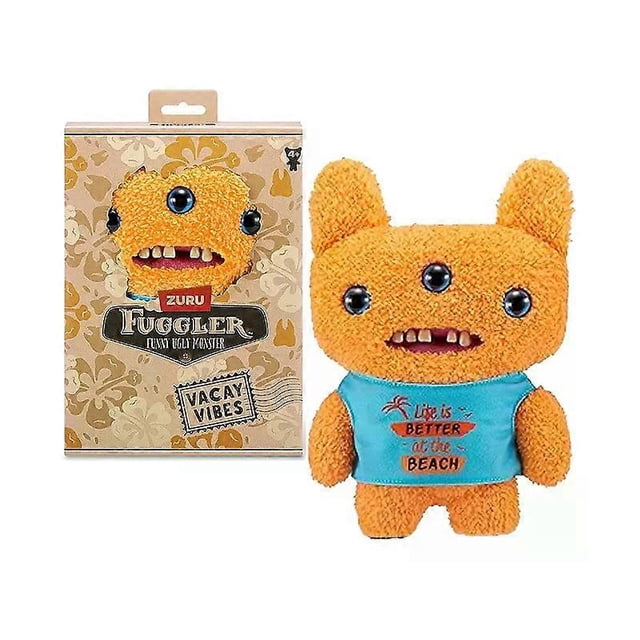 Teen Monster Beach Resort Series Plush Toy Genuine Doll Monster Ugly And Funny Tooth Monster Plushie Doll Gift