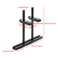 thumbnail image 5 of Soporte CNC de soporte de tarjeta gráfica de aleación de aluminio para ventiladores de 8/12 cm (120 MM negro) Likrtyny  Para estrenar, 5 of 5