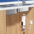 thumbnail image 3 of Calentador de agua eléctrico de calentamiento rápido para baño, ducha, sala de alquiler, pequeño tesoro de cocina, tipo de temperatura constante, conversión de frecuencia mini, tipo instantáneo,, 3 of 4