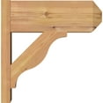 thumbnail image 3 of Ekena Millwork 7 1/2"W x 18"D x 18"H Funston Smooth Craftsman Outlooker, Western Red Cedar, 3 of 4