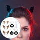 thumbnail image 3 of Elf Outfit Dress Accesorios para disfraces Halloween Ears Goblin Long Halloween Elf Makeup Ear Props para Masquerade Christmas , Yinane  Oreja de elfo de Halloween, 3 of 6