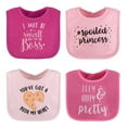 thumbnail image 4 of The Peanutshell Cotton Feeding Baby Bib, 8pk Girls, 4 of 7