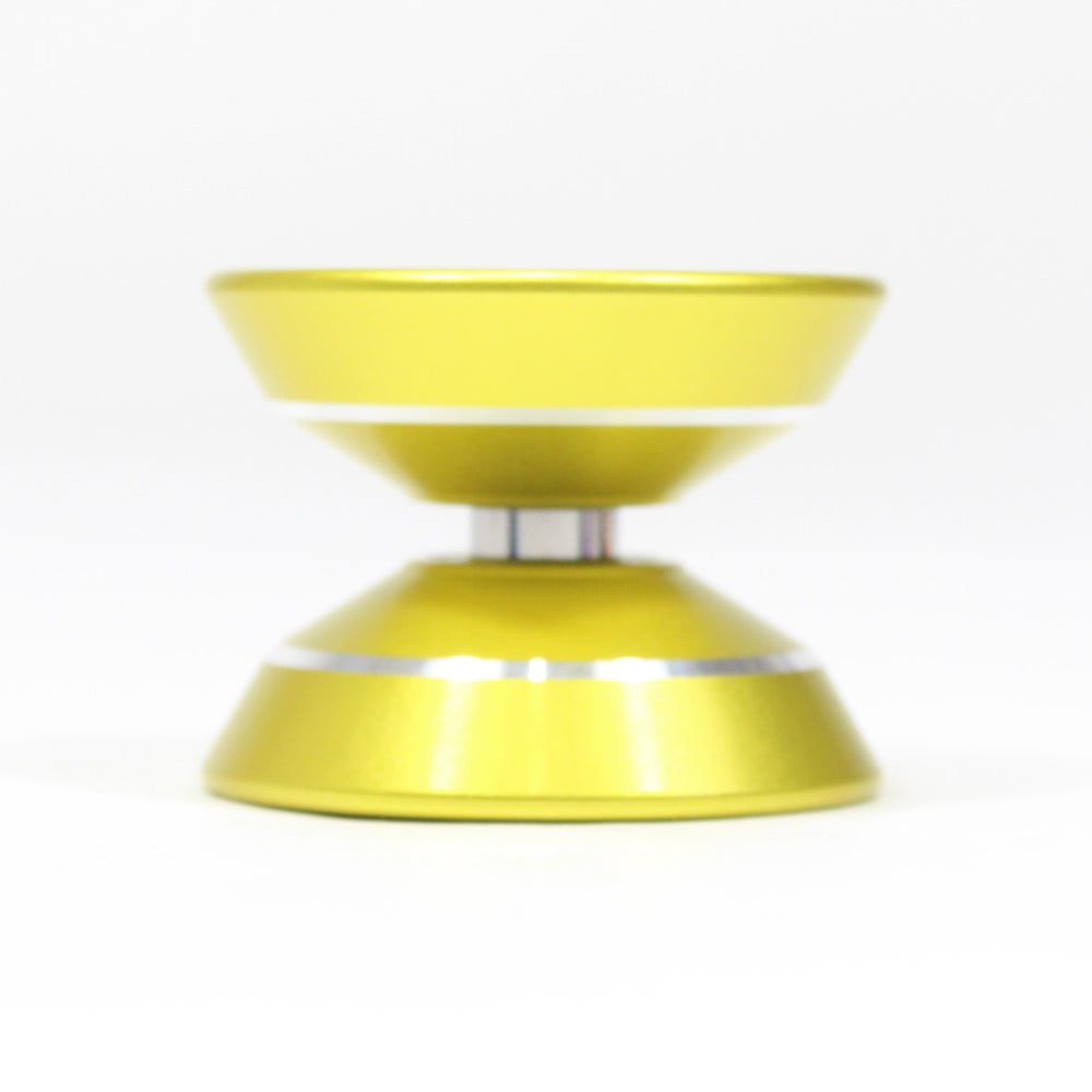 One Drop Format: C Gen 2 Yo-Yo - Lighter 7075 Aluminum YoYo (Gold)
