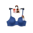 thumbnail image 5 of Hanes Womens No-Show Wireless Bra, Concealing Petals No-Show Bra with Convertible Straps, 5 of 10